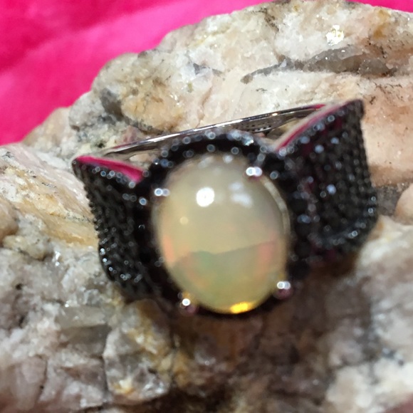 Opal & Spinel sz 7 - Picture 9 of 12